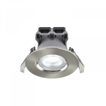 Nordlux Don Smart Colour Einbaustrahler Nickel – 4,7W RGBW 2700–6500K 320lm IP65  Schutz gegen Strahlwasser Bluetooth